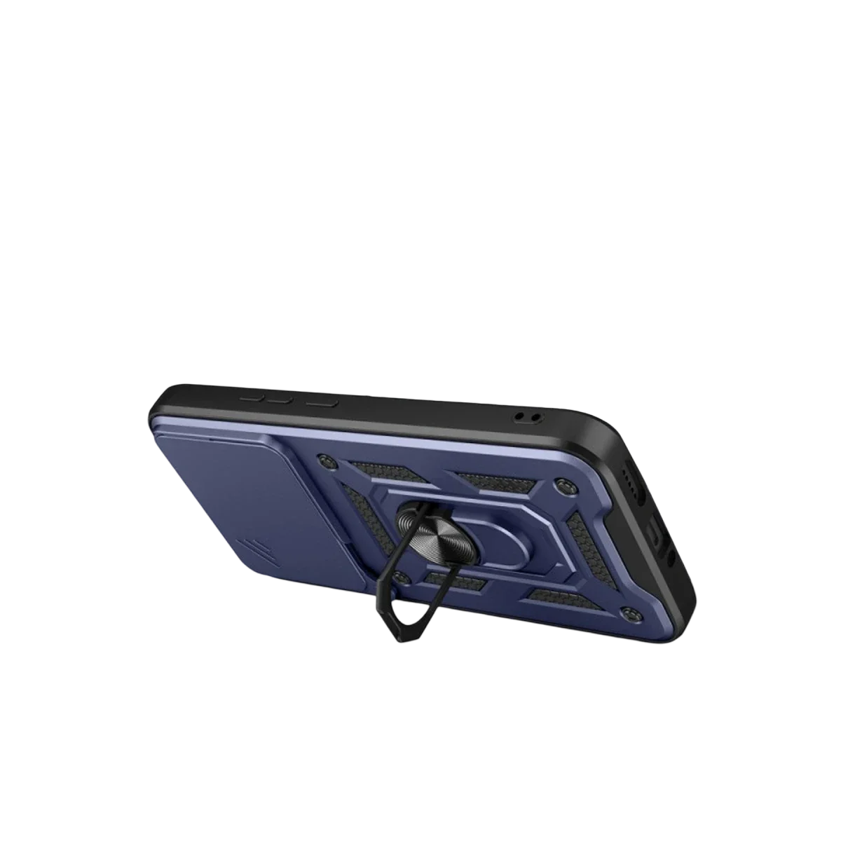 Xiaomi Mi 15T Pro Pars Lens Yüzüklü Silikon - Lacivert görsel 2