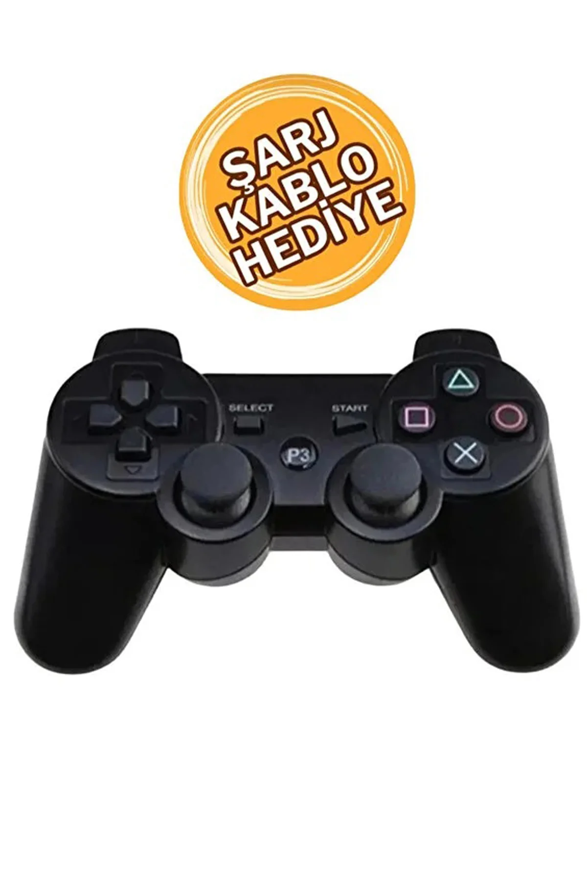 Vothoon Ps3 Kablosuz og Oyun Kolu Oyuncu Konsolu Dualshock Wireless Joystick Controller