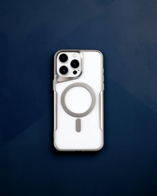 Apple İphone 14 Pro Kılıf Boyi Magsafe Silikon Kapak - Gümüş
