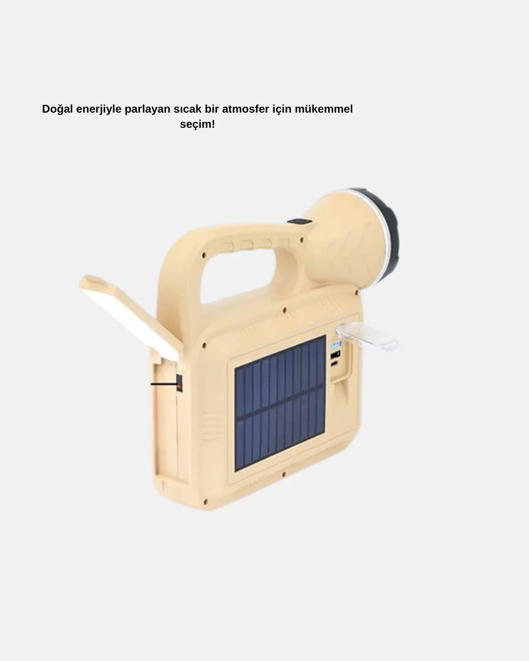 Güneş Enerjili Alev Efektli Lamba COB Led Su Geçirmez Çok Fonksiyonlu görsel 3