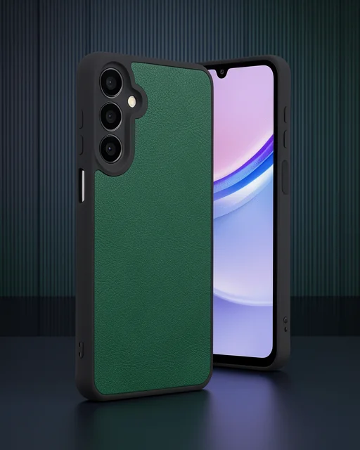 Samsung Galaxy A56 Kılıf Aras Deri Kapak - Açık Yeşil