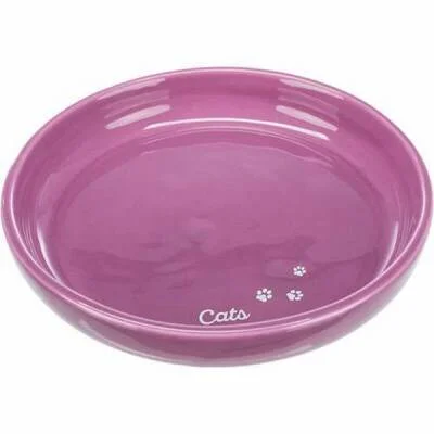 Büyük Kedi Seramik Mama Su Kabı 0,35 Lt 18 Cm
