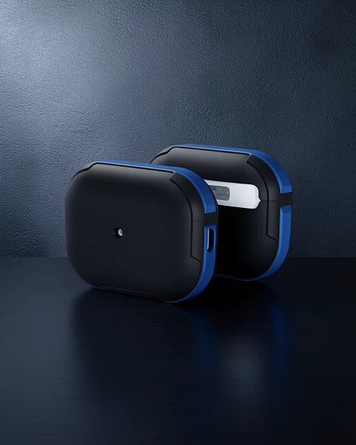 Apple Airpods 3 (3.nesil) Mo-a8 Armor Kılıf - Lacivert