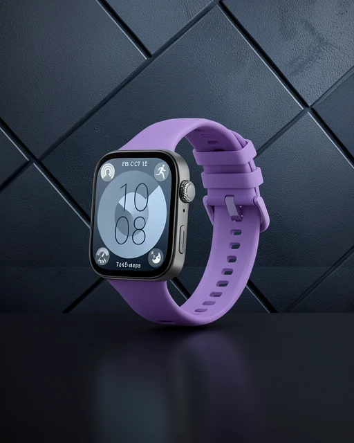 Huawei Watch Fit 3 Klasik Kordon - Lila