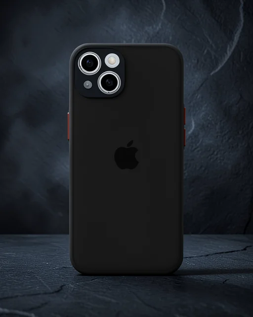 Apple İphone 14 Kılıf Montreal Silikon Kapak - Siyah