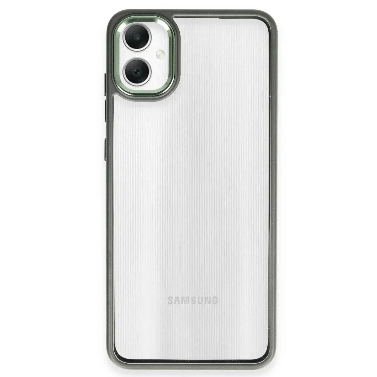 Samsung Galaxy A05 Kılıf Power Silikon - Koyu Yeşil
