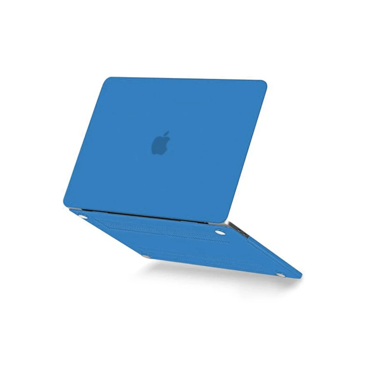 Apple Macbook Pro 13 2021 Macbook Buzlu Kapak - Mavi