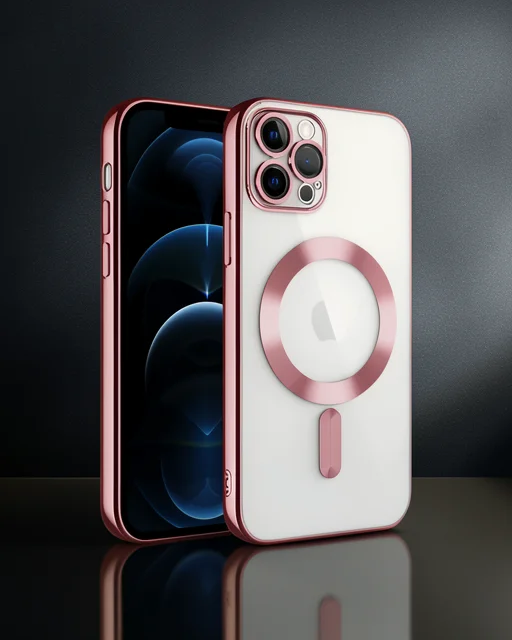 Apple İphone 13 Pro Kılıf Kross Magneticsafe Kapak - Rose