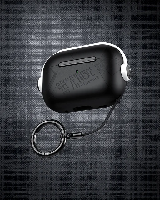 Apple Airpods Pro 2 (2.nesil) Cool Kılıf - Siyah-beyaz
