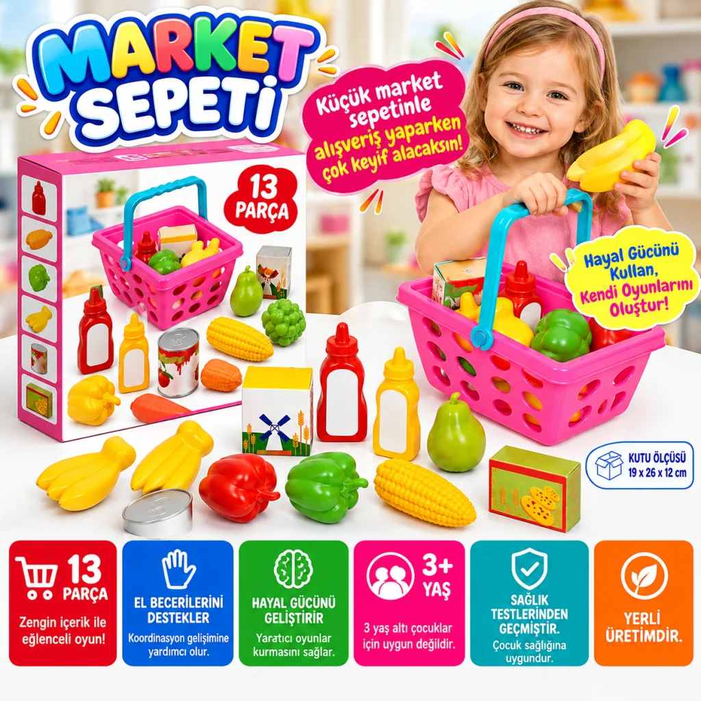 01515 Küçük Market Sepeti