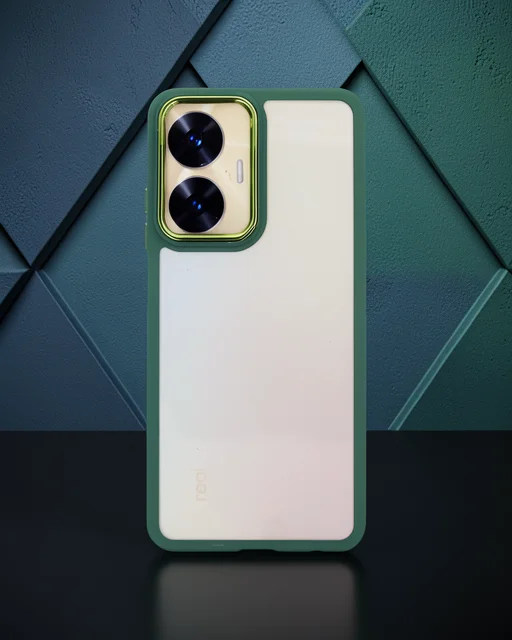 Realme C55 Kılıf Dora Kapak - Haki Yeşil