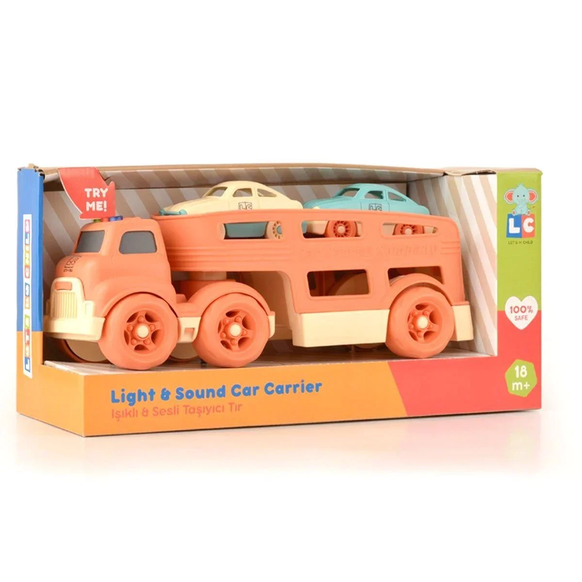 LC-31022 Işıklı Ve Sesli Taşıyıcı Tır 3 Parça