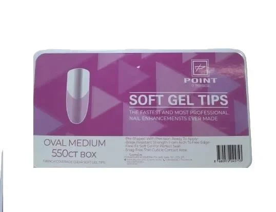 Jel Tips Profesyonel Protez Tırnak - 550li Oval Medium