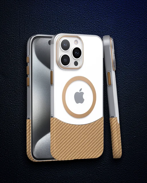 Joko Apple İphone 16 Pro Carbon Puzzle Magsafe Kapak - Desert