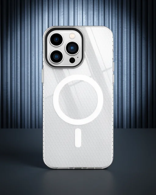 Apple İphone 13 Pro Kılıf Beta Magneticsafe Silikon - Şeffaf