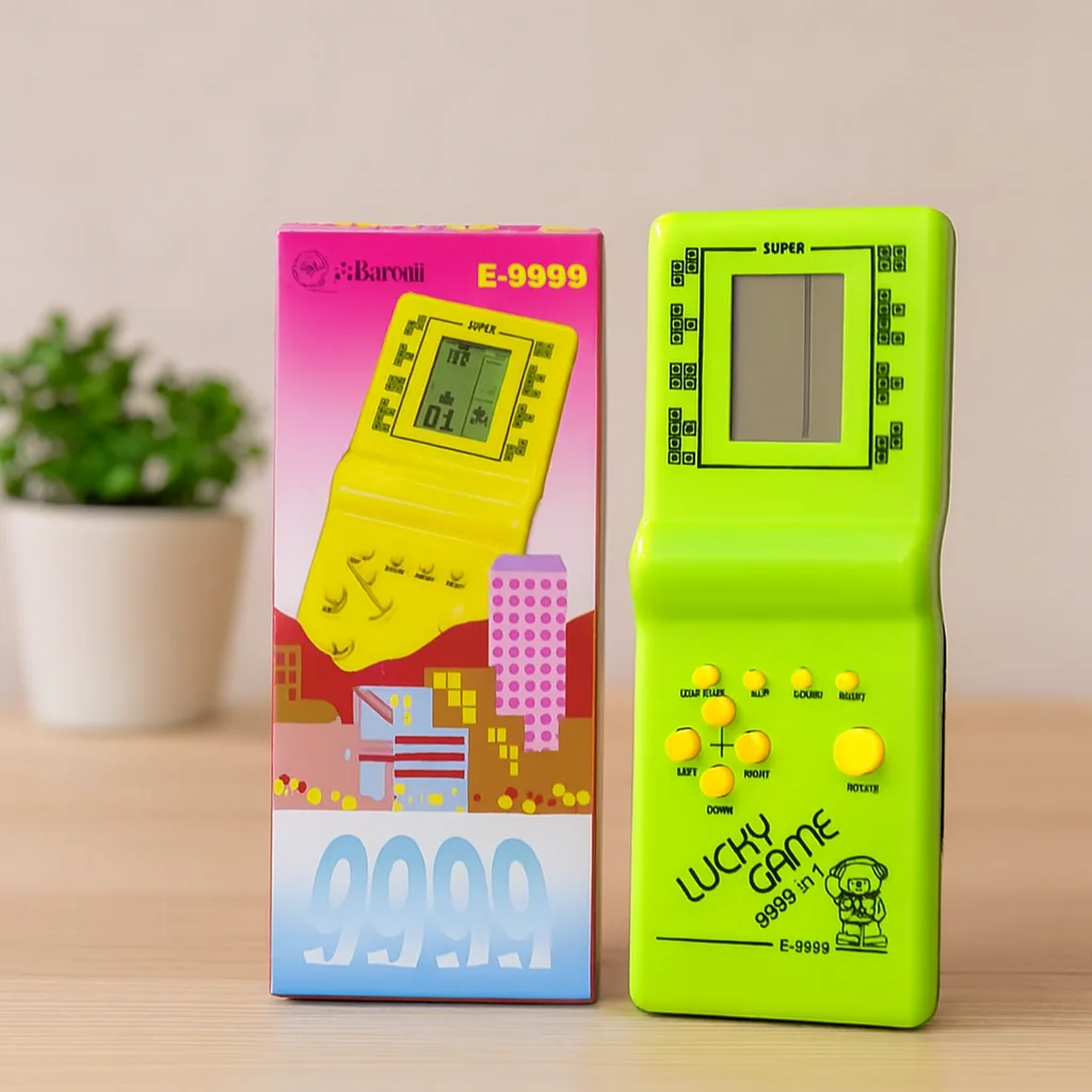 Klasik Tetris Pilli Elektronik El Oyunu