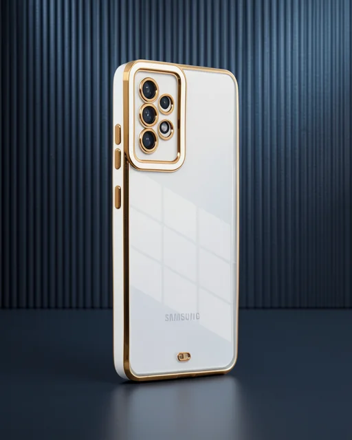 Samsung Galaxy A73 5g Kılıf Liva Lens Silikon - Beyaz
