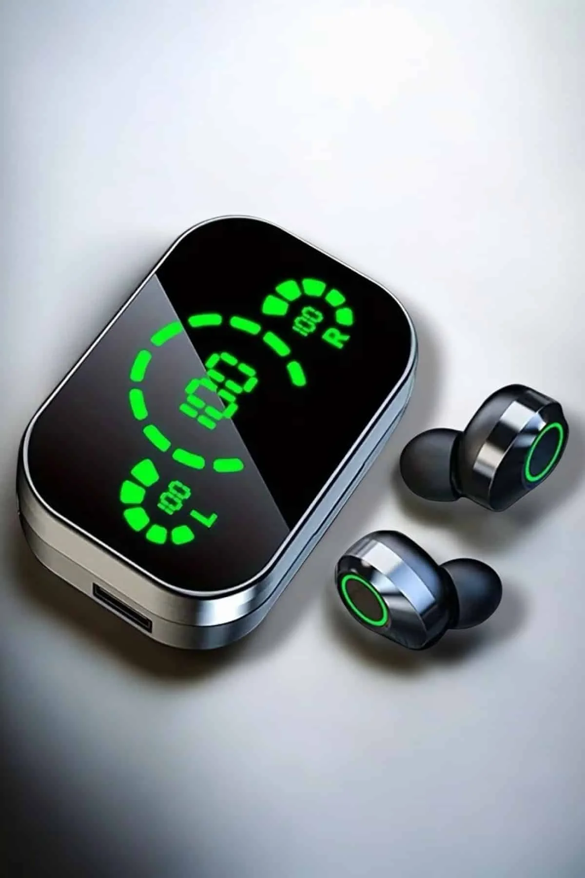 Bluetooth Kulaklık Çift Telefon Desteği ve Suya Dayanıklı Powerbankli görsel 2