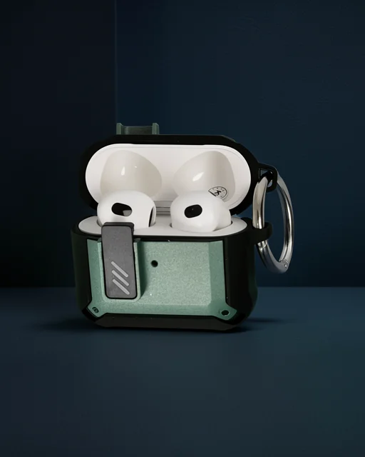 Apple Airpods Pro 2 (2.nesil) Truva Kılıf - Yeşil