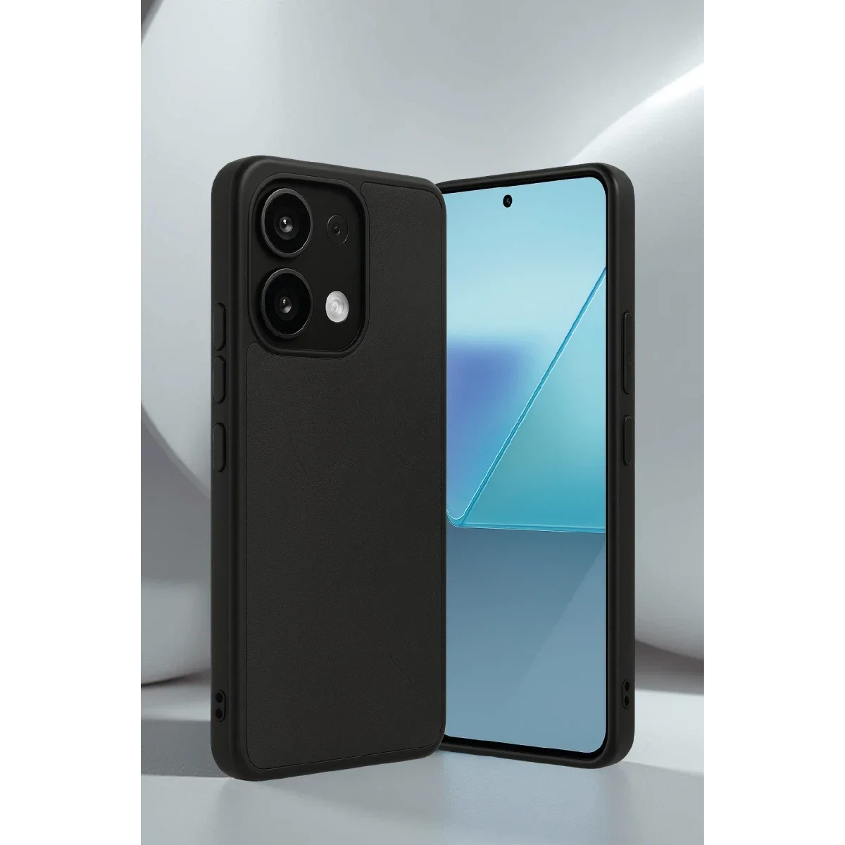 Xiaomi Redmi Note 13 Pro 5G Kılıf Aras Deri Kapak - Bordo görsel 2
