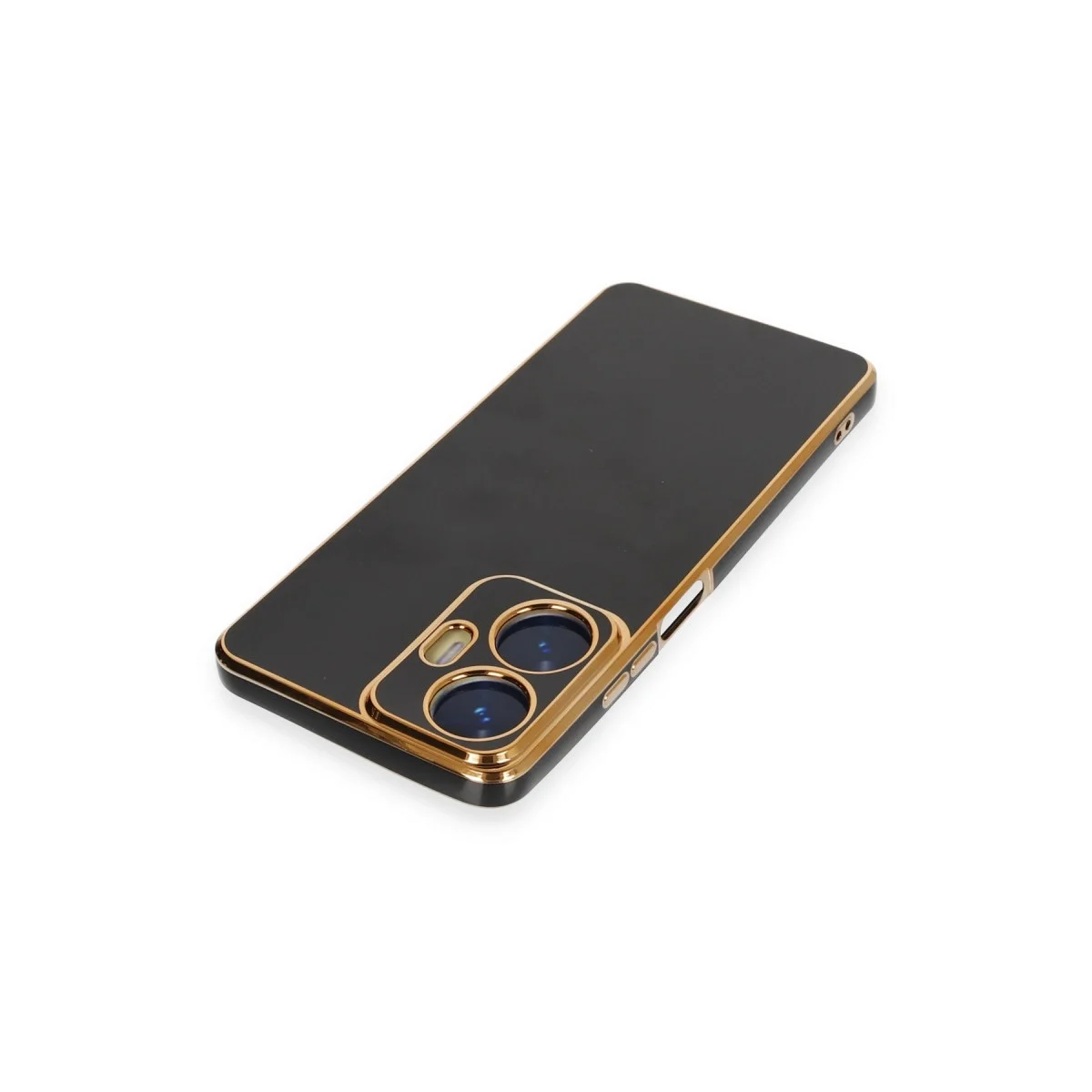 Realme C55 Kılıf Volet Silikon - Siyah görsel 3