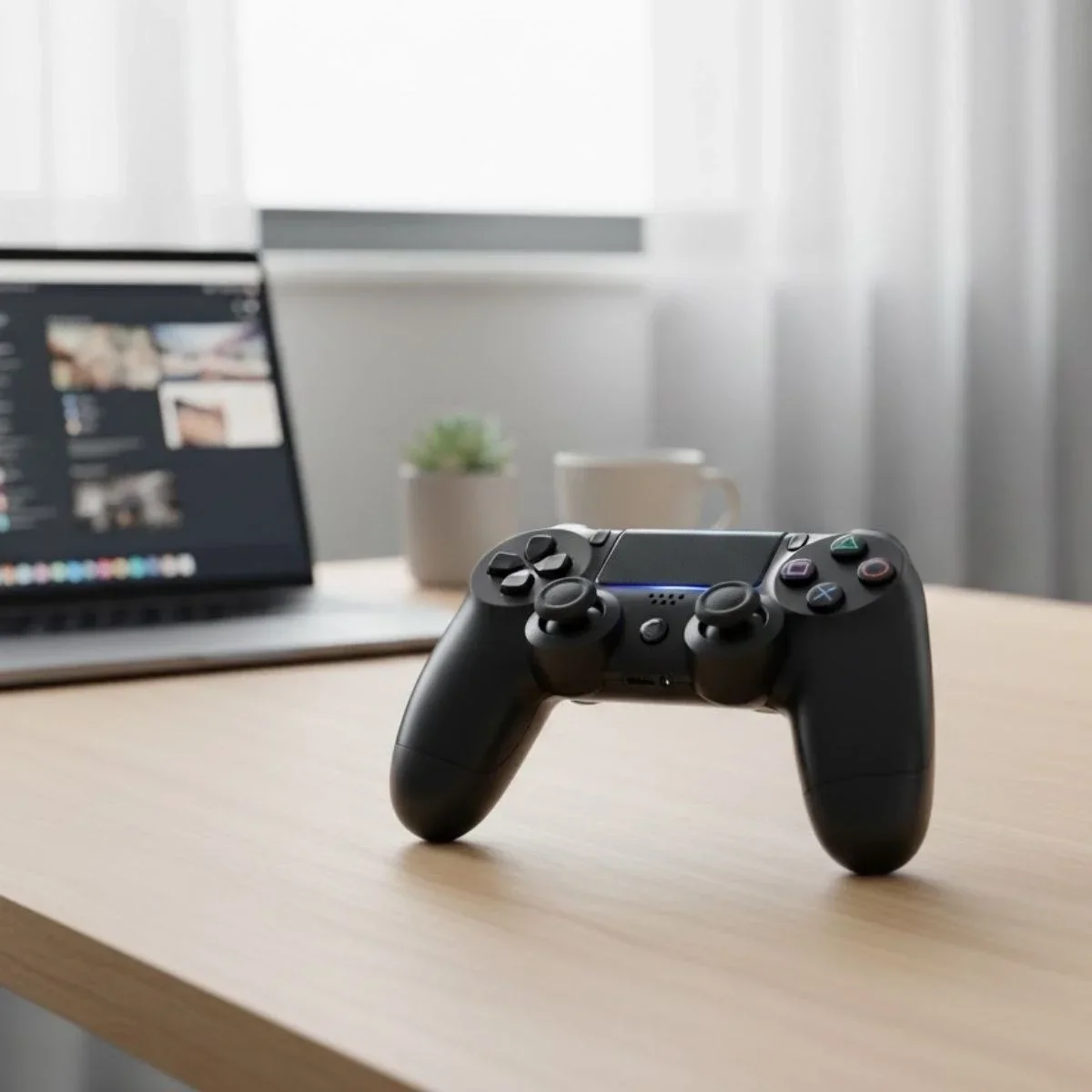 Bluetooth Kablosuz Gamepad – Ergonok Tutuş, Hassas og Joystick, PC & Mobil Uyumlu Oyun Kolu görsel 4