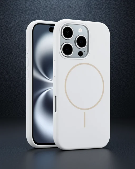 Joko Apple İphone 16 Pro Max Kılıf Jully Magsafe Kapak - Beyaz
