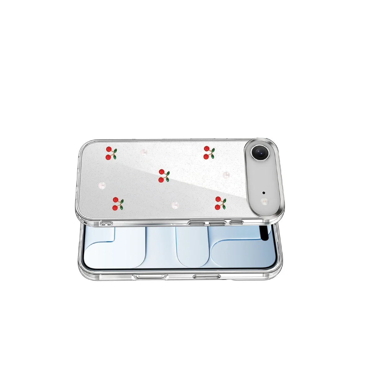 Apple İphone 17 Air Fiyonk Desenli Kapak - Desen 9 görsel 4