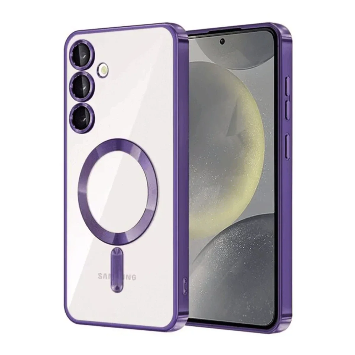 Samsung Galaxy A35 5G Kross Magneticsafe Kapak - Mor