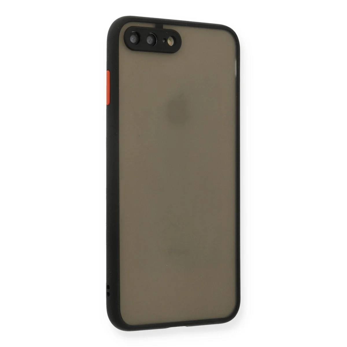 Apple İphone 7 Plus Kılıf Montreal Silikon Kapak - Siyah görsel 2