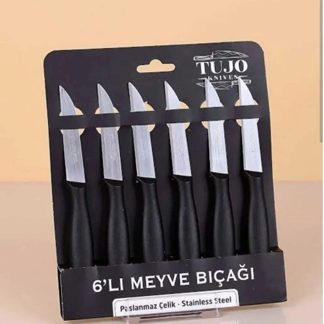 6 Parça Meyve Bıçağı