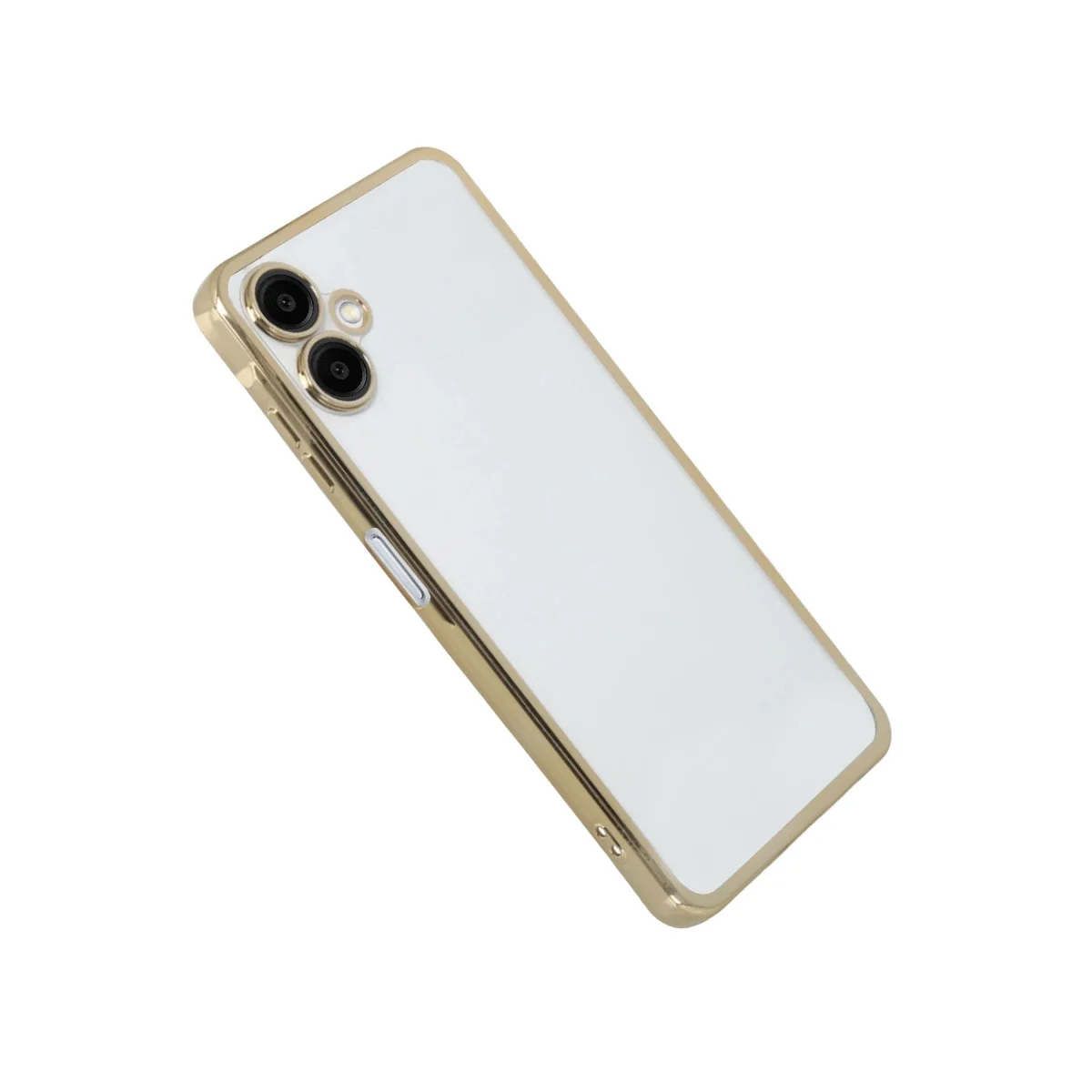 Samsung Galaxy A07 4g Razer Lensli Silikon - Gold görsel 2