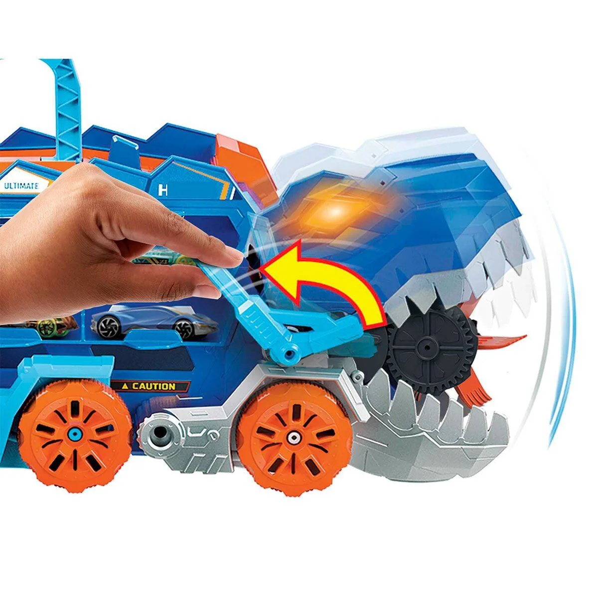 HNG50 Hot Wheels Ultimate T-Rex Tır görsel 5