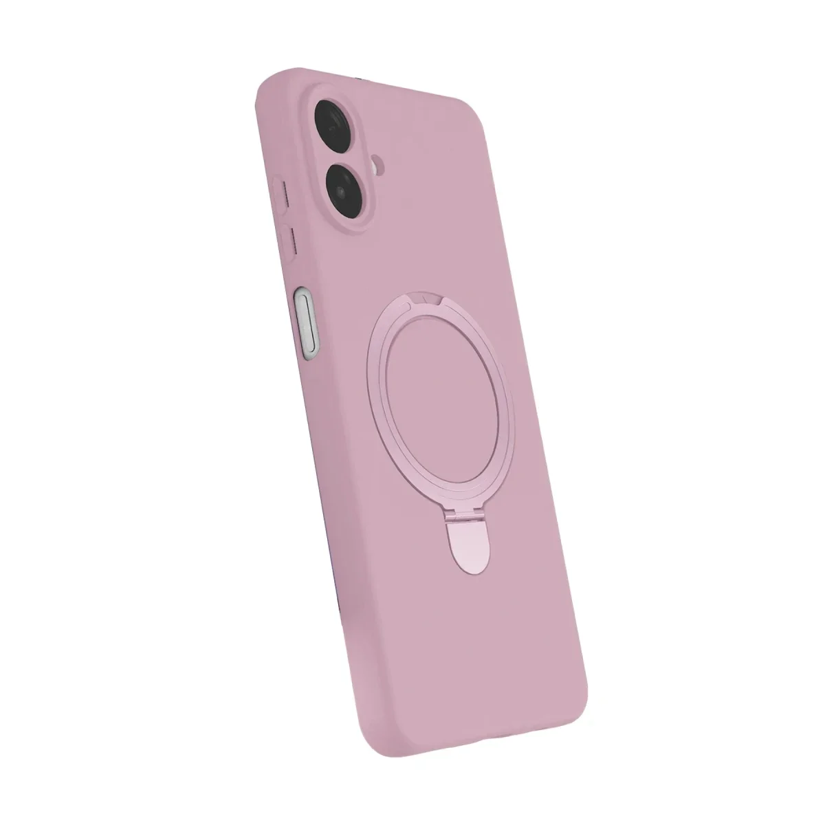 Samsung Galaxy A07 4G Regal Magsafe Standlı Kapak - Açık Pembe görsel 2