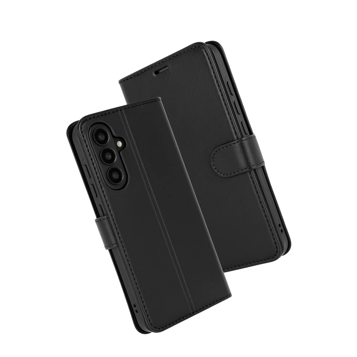 Samsung Galaxy A17 5g Trend S Plus Kapaklı Kılıf - Siyah görsel 3