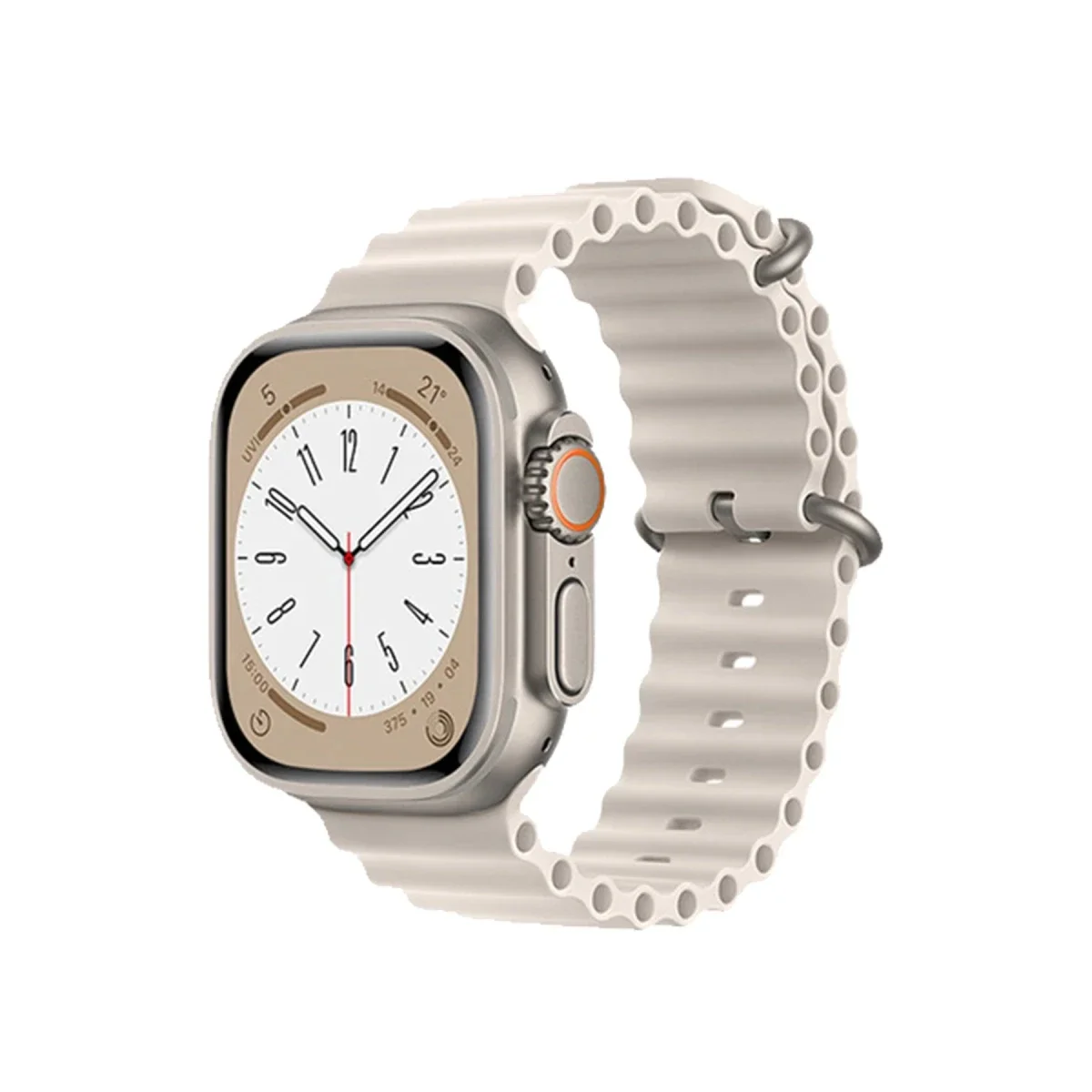 Apple Watch 42mm Ocean Kordon - Krem