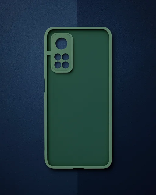 Xiaomi Mi 10t Kılıf Montreal Silikon Kapak - Yeşil