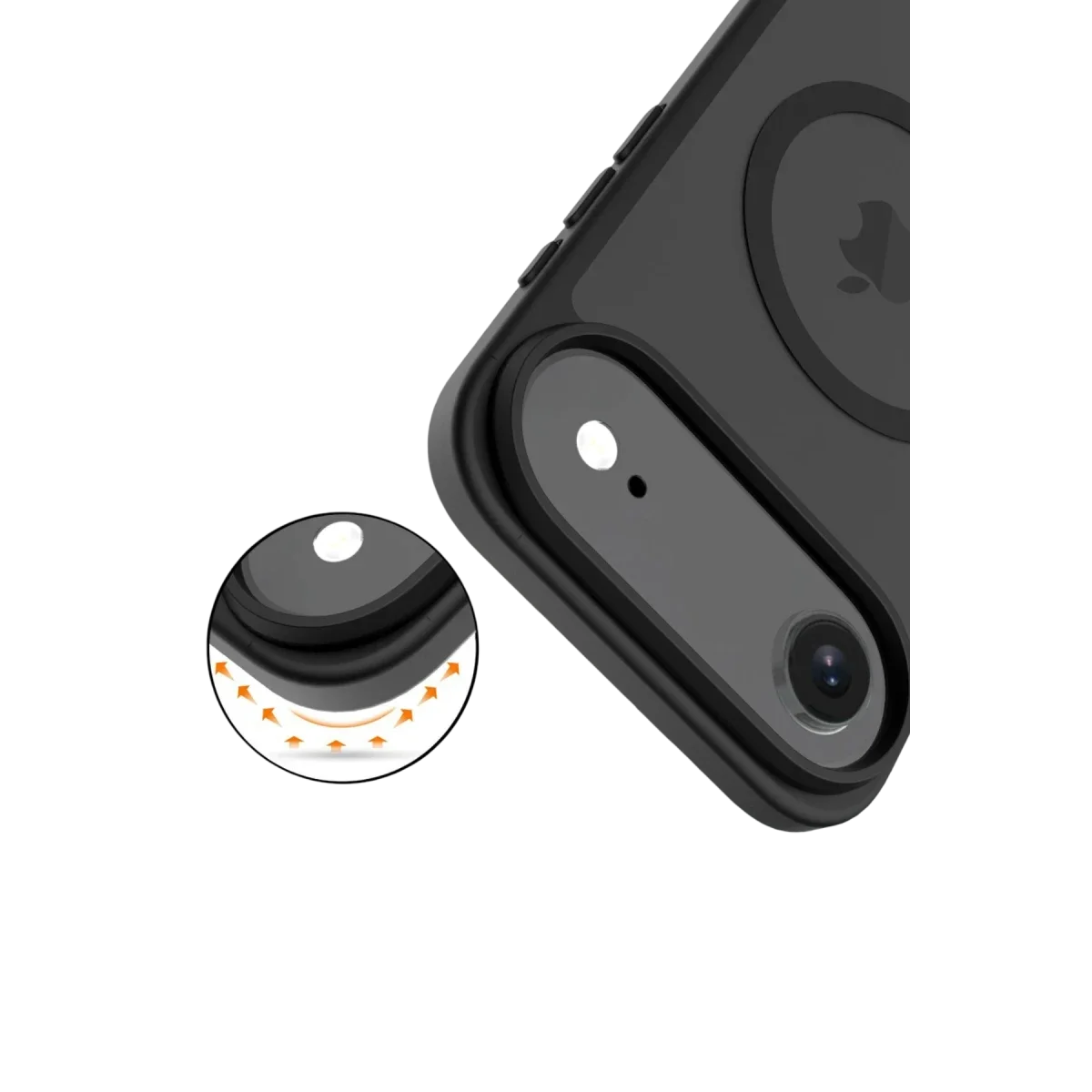 Joko Apple iPhone 17 Air Jota Magsafe Kapak - Siyah görsel 3