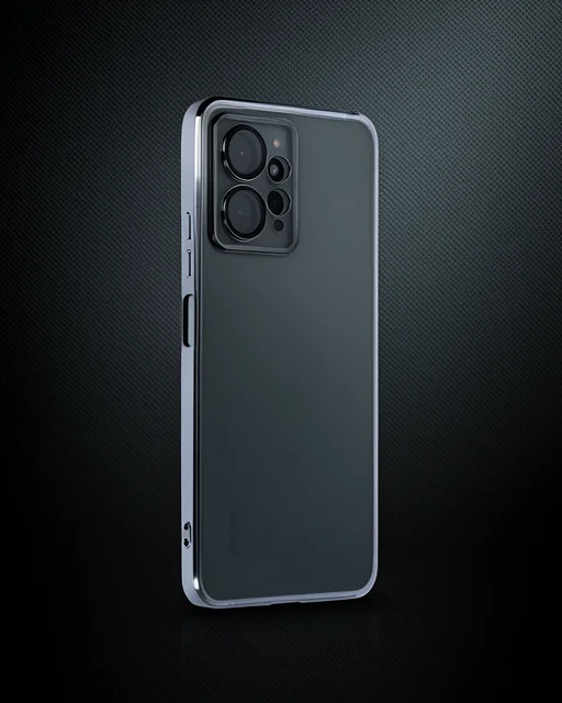 Xiaomi Redmi Note 12 4g Kılıf Razer Lensli Silikon - Siyah