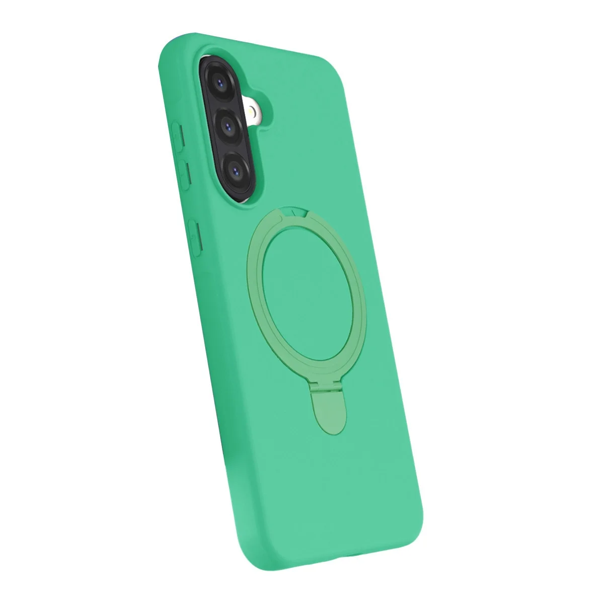 Samsung Galaxy A26 Regal Magsafe Standlı Kapak - Yeşil görsel 3