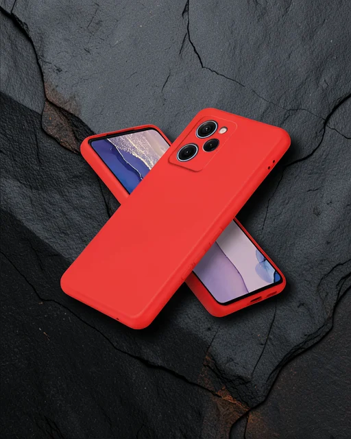 Xiaomi Poco X5 Pro 5g Nano İçi Kadife Silikon - Kırmızı