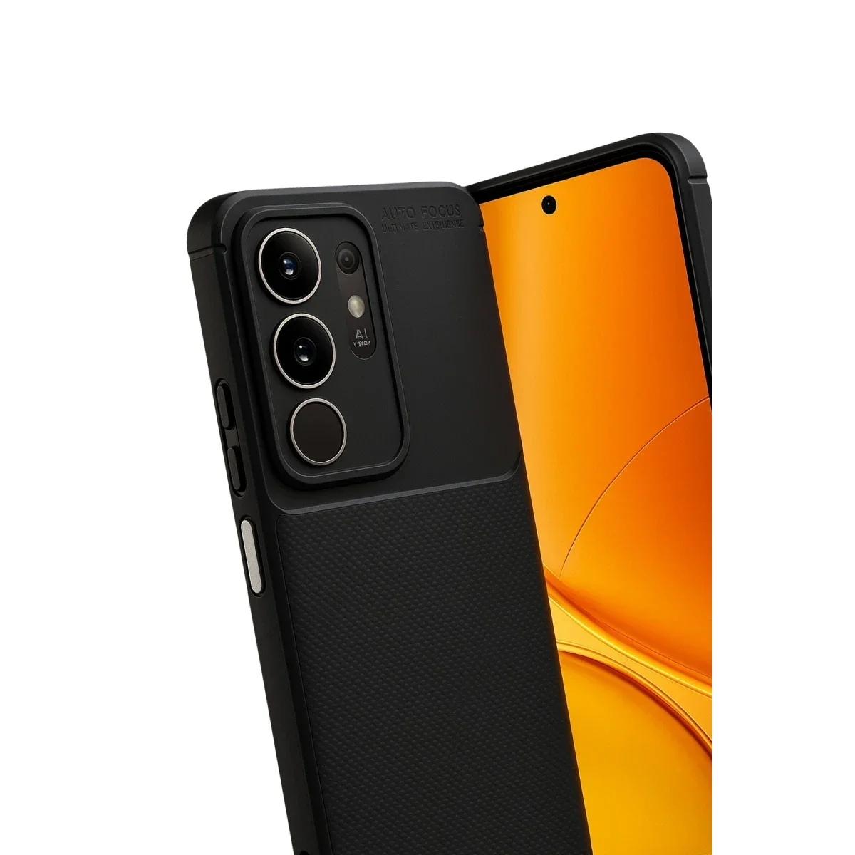 Vivo Y29 4G Auto Focus Karbon Kapak - Siyah görsel 4