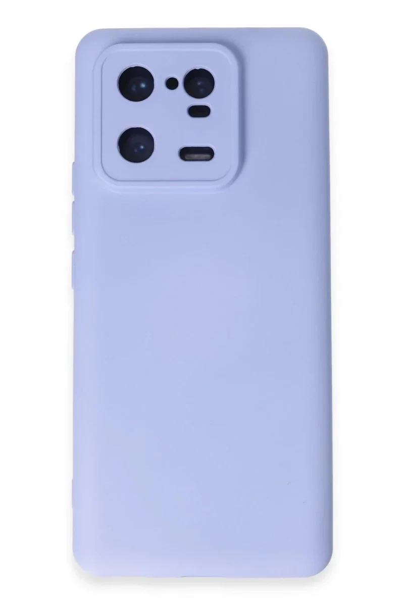 Xiao 13 Pro Kılıf Nano içi Kadife Silikon - Lila
