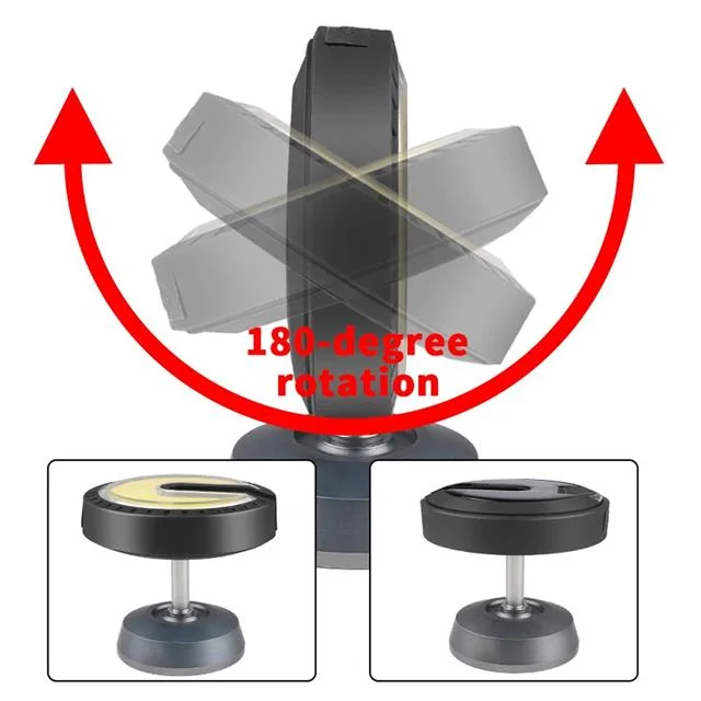 PM-24564 25 Watt USB - Type-C Girişli Cob Ledli Tek Yönlü 180 Derece Solar Çalışma Lambası görsel 3