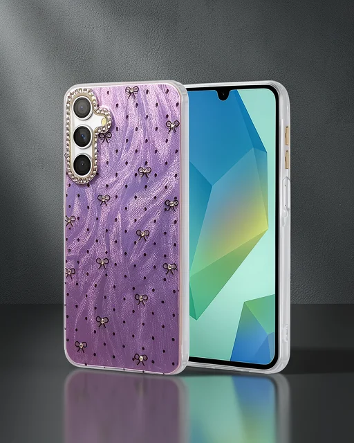 Samsung Galaxy A25 5g Kılıf Blade Aynalı Desenli Kapak - Desen 2