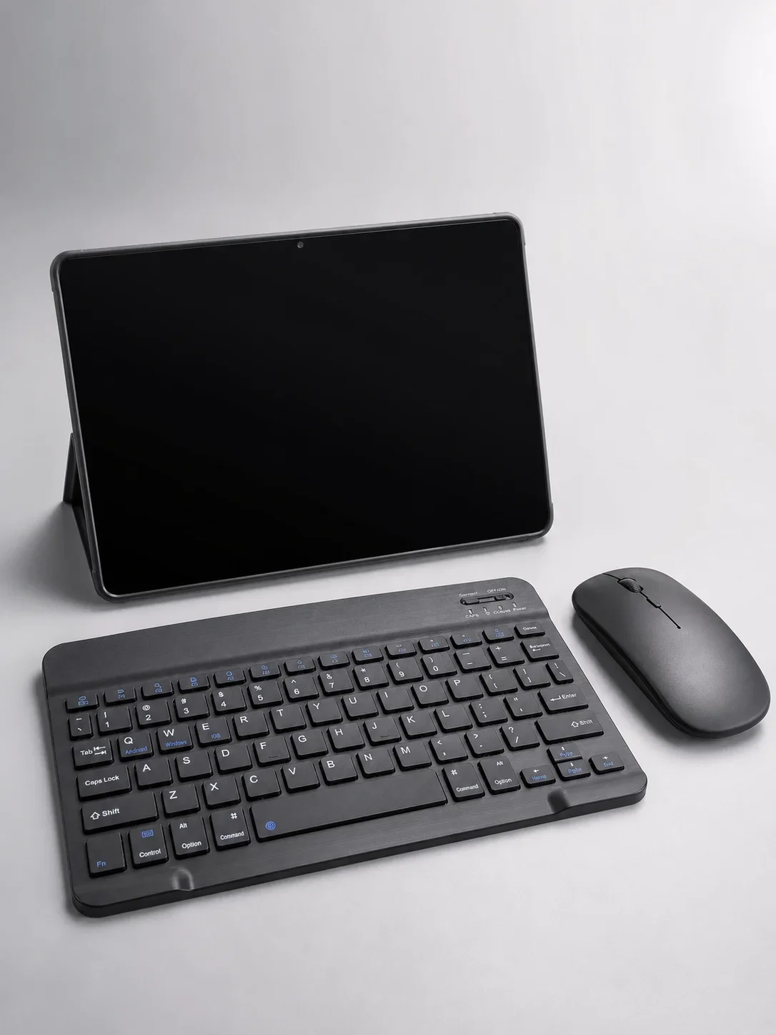 Android Tablet Bluetooth Klavye Mouse Seti SIM Kart Girişi Kablosuz Bağlantı ve Günlük Kullanıma Uygun görsel 4
