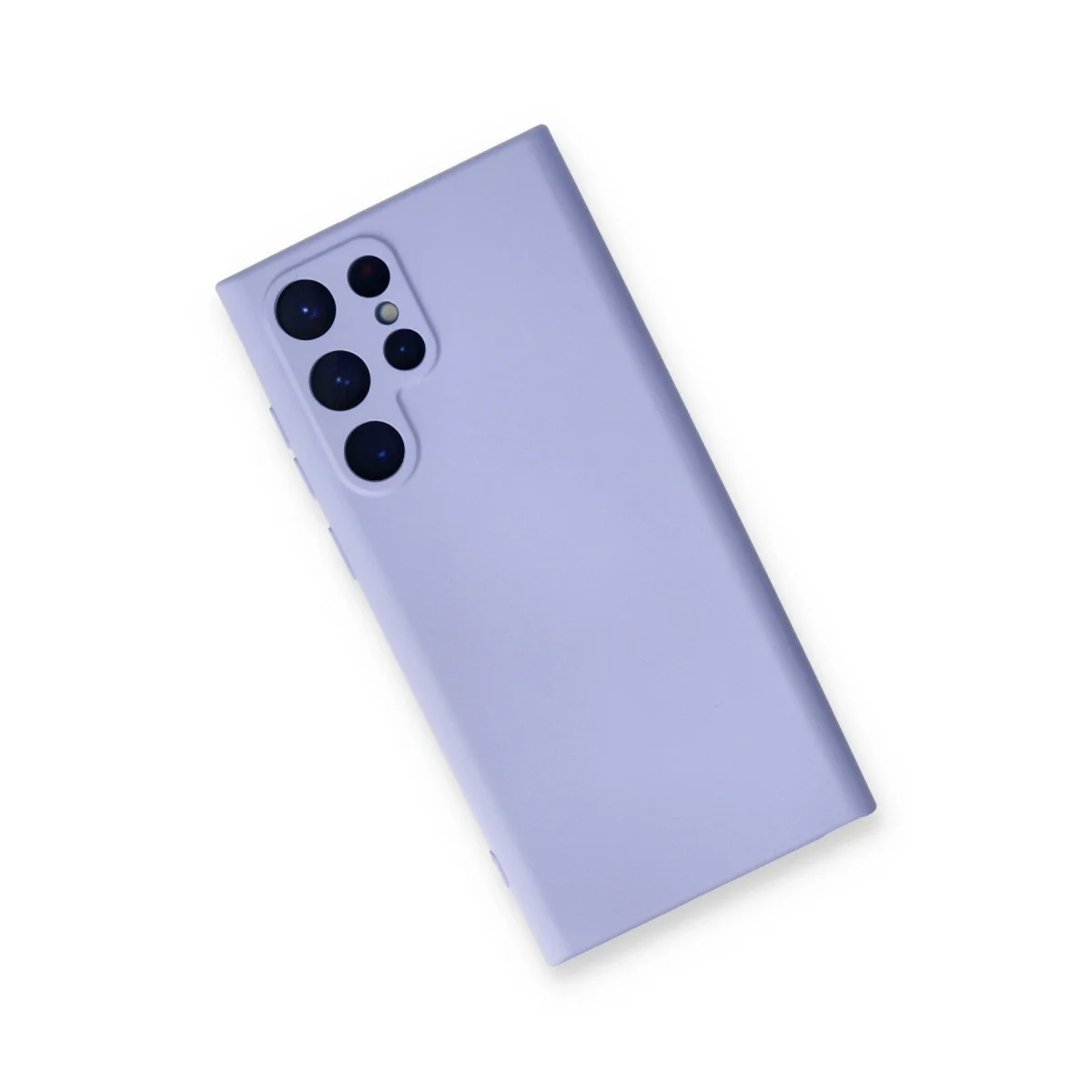 Samsung Galaxy S24 Ultra Kılıf Nano İçi Kadife Silikon - Lila görsel 3