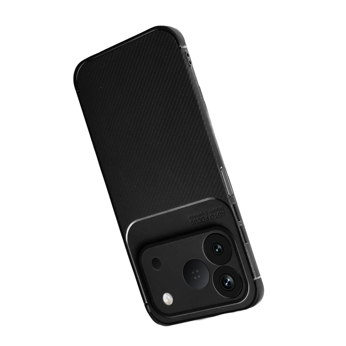 Tecno Spark 50 4g Auto Focus Karbon Kapak - Siyah görsel 3