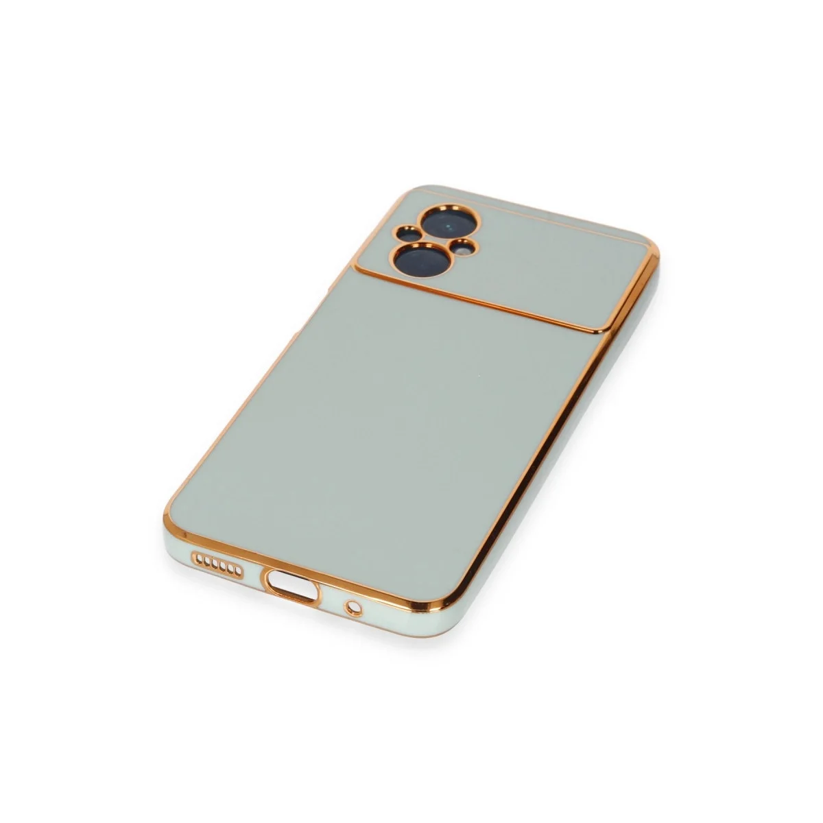 Xiaomi Poco M5 Kılıf Volet Silikon - Açık Yeşil görsel 4