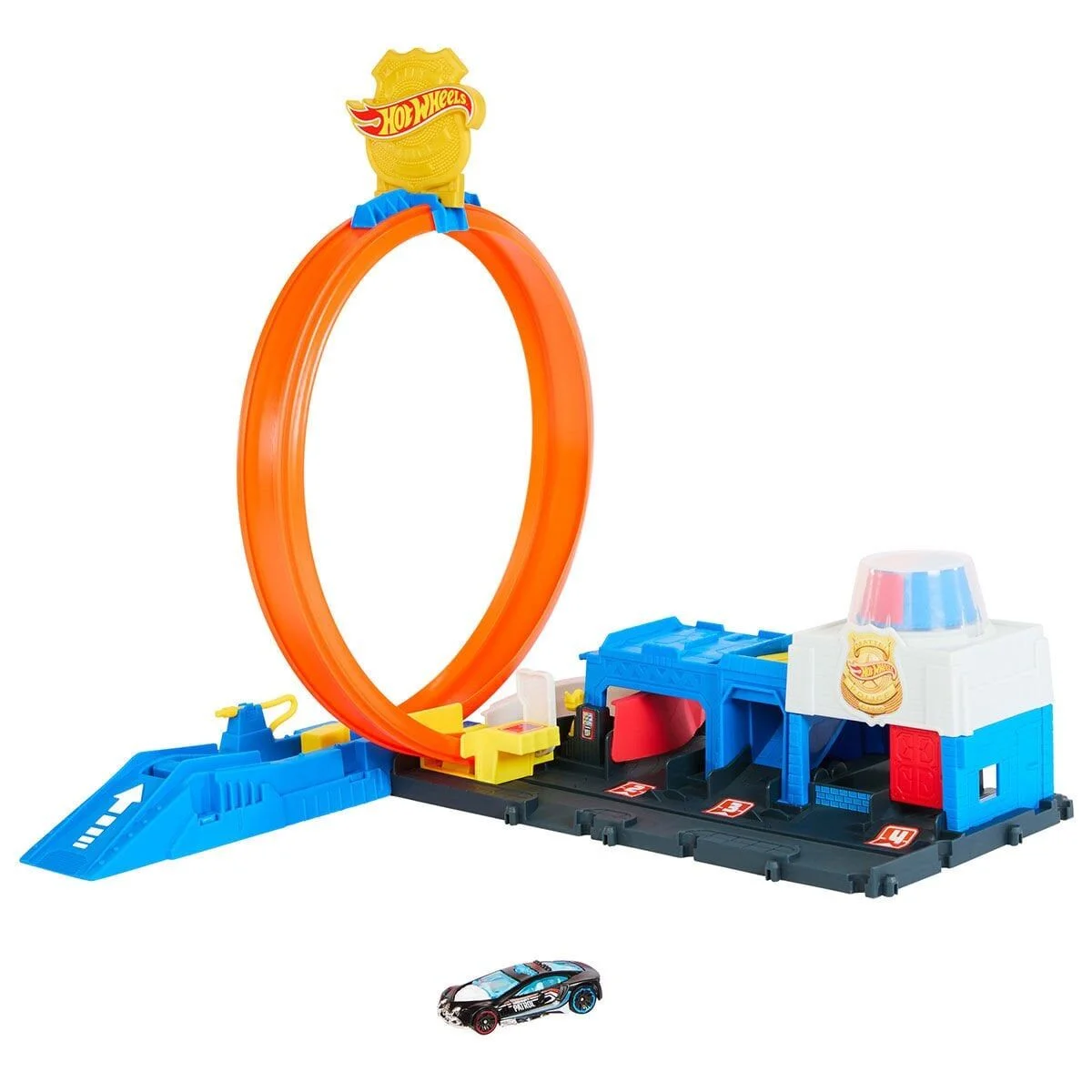 JBM71 Hot Wheels Polis İstasyonu Oyun Seti görsel 5